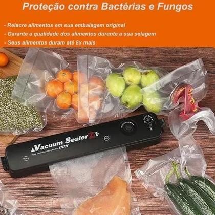 Imagem de Máquina Seladora Embalagem Automática De Alimentos A Vácuo