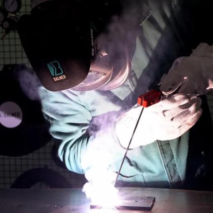 Imagem de Máquina Solda Inver Tig Joy 223 Balmer + Mascara Luva Bivolt