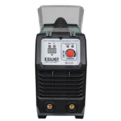 Imagem de Máquina Solda Inver Tig Joy 223 Balmer + Mascara Luva Bivolt