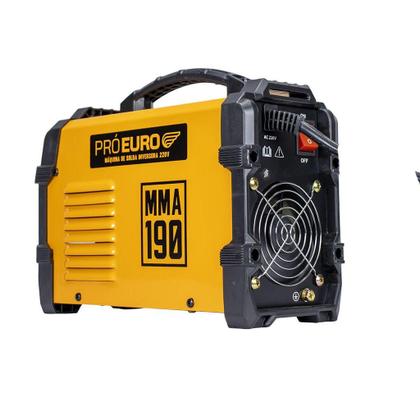 Imagem de Máquina Solda Inversora MMA 190A Portátil - Pró Euro