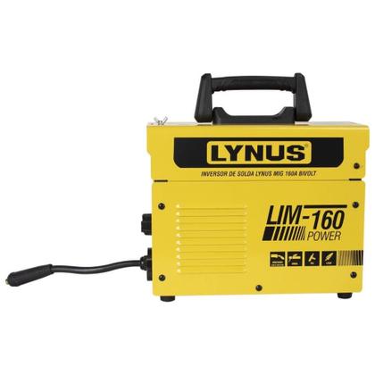 Imagem de Máquina Solda Multiprocessos Lynus LYNUSLIM160 Bivolt Automático 160A 5,7kVA Arame Eletrodo