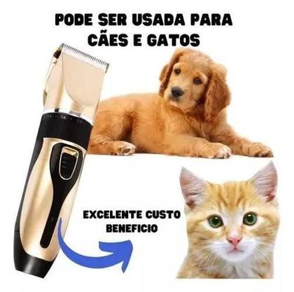 Imagem de Máquina Tosa Profissional Cães E Gatos Cortes Perfeitos No