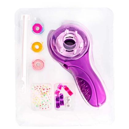 Imagem de Maquina Trança Colorida Cabelo Infantil Elasticos Polibrinq - 7898506721160