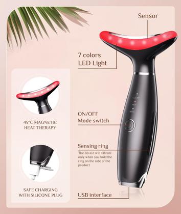 Imagem de Máquinas galvânicas Dopsikn 7 cores com terapia de luz vermelha