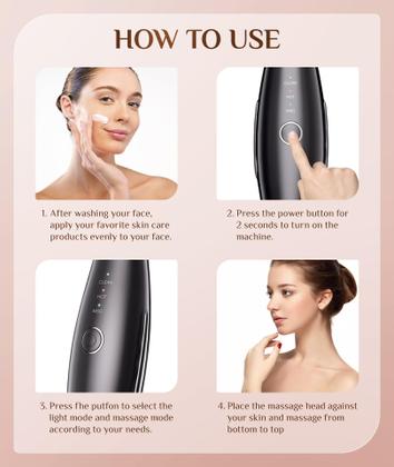 Imagem de Máquinas galvânicas Dopsikn 7 cores com terapia de luz vermelha