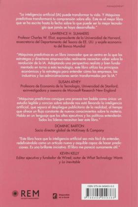 Imagem de Máquinas Predictivas. La Sencilla Economía de La Inteligencia Artificial - Reverté Management