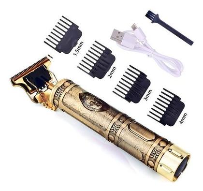 Imagem de Maquininha Para Acabamento Trimmer Hair Clipper Buda Dourado