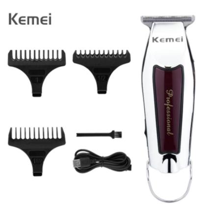 Imagem de Maquininha Profissional Acabamento P/ Barbearia Kemei 9163