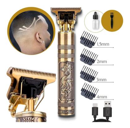 Imagem de Maquininha Tira Todo Pelo Corpo Barba Cabelo Detalhe Sem Fio