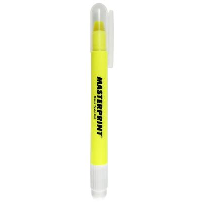 Marca Texto em Gel Amarelo Neon Ponta Retrátil MP 613 Masterprint Caixa com 6 Canetas Imagem de Marca Texto em Gel Amarelo Neon Ponta Retrátil MP 613 Masterprint Caixa com 6 Canetas