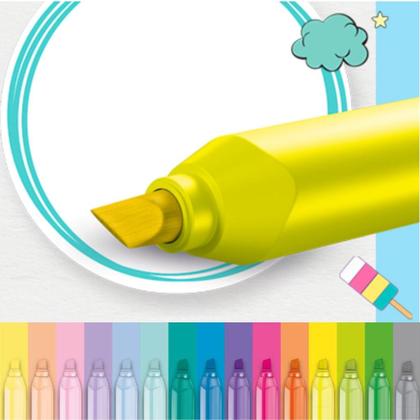 Imagem de Marca Texto Grifpen FABER CASTELL Marcador 15 Cores