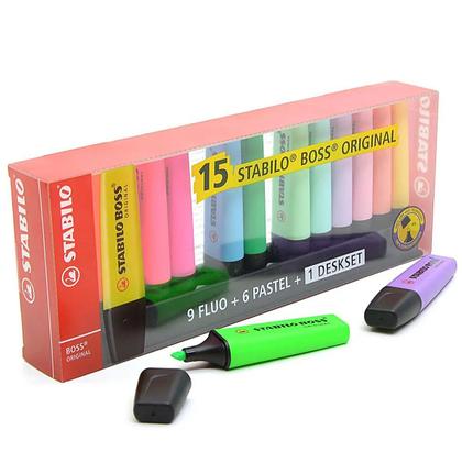 Imagem de Marca Texto Stabilo Boss 19 Cores NOVAS CORES Lettering