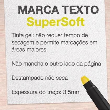 Imagem de Marca Texto Super Soft Gel Amarelo Faber Castell