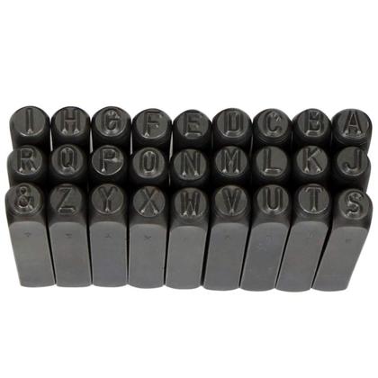 Imagem de Marcador Alfanumérico 2Mm 36 Número Letra Pino Punção Aço