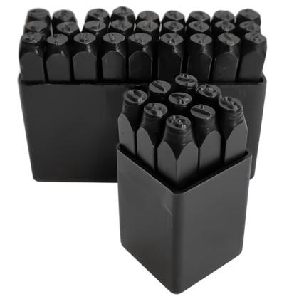 Imagem de Marcador Alfanumérico 2Mm 36 Número Letra Pino Punção Aço