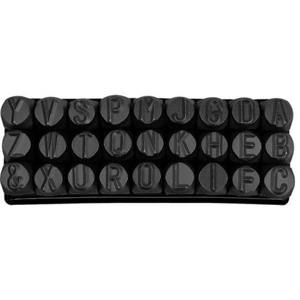 Imagem de Marcador Alfanumérico 2Mm 36 Número Letra Pino Punção Aço