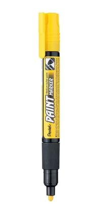 Imagem de Marcador AMARELO Pentel Permanente Paint Marker - MMP20-GO