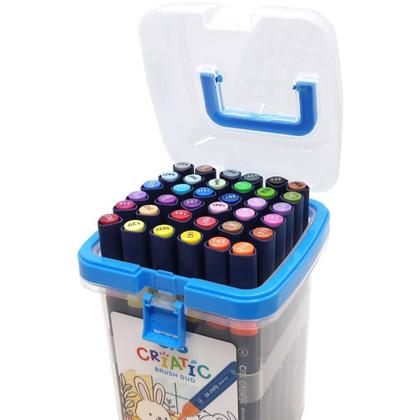 Imagem de Marcador Artístico CiS Criatic Brush Duo - 36 Cores