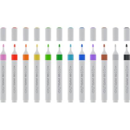 Imagem de Marcador Artistico CIS Criatic Infantil 12 Cores Estojo