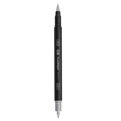 Imagem de Marcador Artístico Cis Dual Brush Tons de Cinza 6 Cores