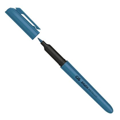 Imagem de Marcador Brush Metallic Azul - Cis