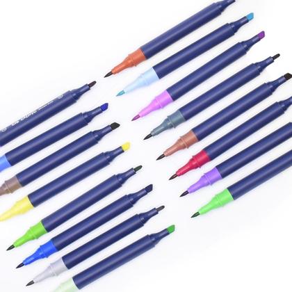 Imagem de Marcador Cis Criatic Brush Duo - 36 Cores