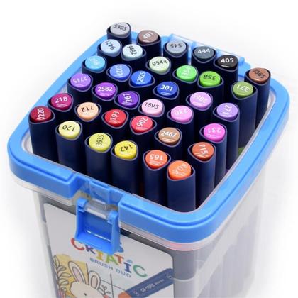 Imagem de Marcador Cis Criatic Brush Duo - 36 Cores