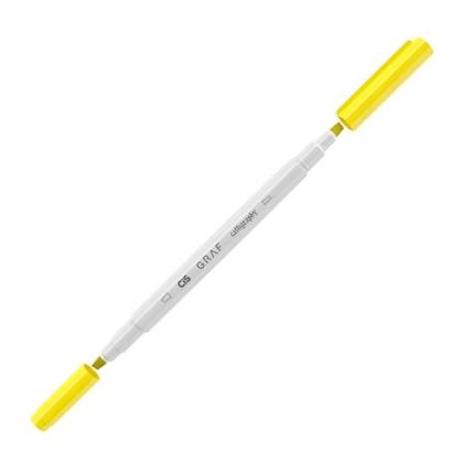 Imagem de Marcador Cis Graf Duo Calligraphy 6 Cores