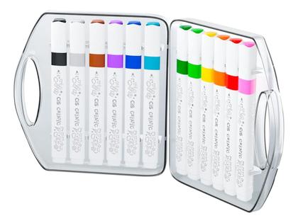 Imagem de Marcador Criativo Infantil Criatic Estojo 12 Cores Cis