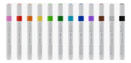 Imagem de Marcador Criativo Infantil Criatic Estojo 12 Cores Cis