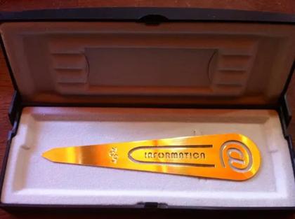 Imagem de Marcador De Página/abridor De Carta - Profissões, Zoot