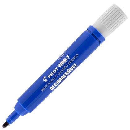 Imagem de Marcador de Quadro Branco Recarregável WBM-7 Azul Pilot 12 Unidades