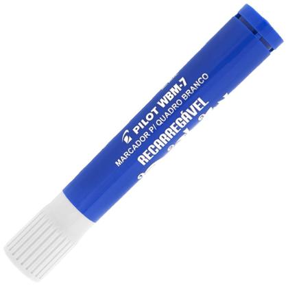 Imagem de Marcador de Quadro Branco Recarregável WBM-7 Azul Pilot 12 Unidades