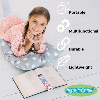 Imagem de Marcador digital Mark-My-Time Reading Timer Kids 3D Horses