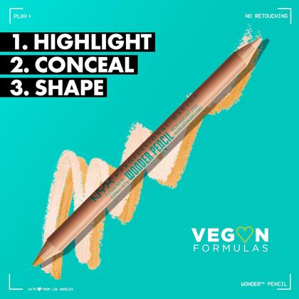 Imagem de Marcador e corretivo em bastão NYX Wonder Pencil Deep