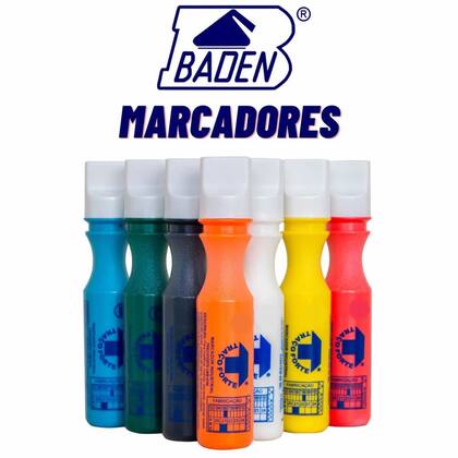 Imagem de Marcador industrial 2,0mm 60ml - Amarelo - Baden