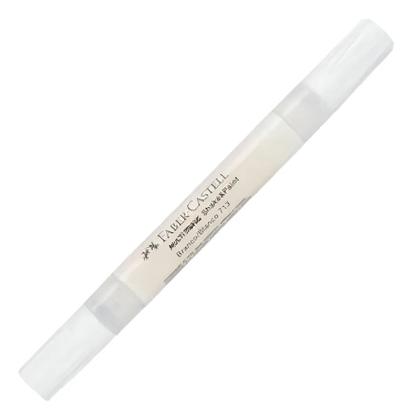 Imagem de Marcador Multimark Ponta Dupla Branco Faber-castell
