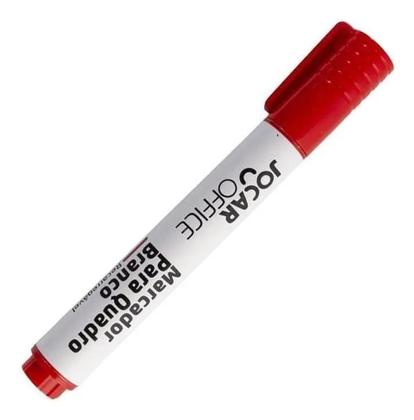 Imagem de Marcador Para Quadro Branco Cor Vermelho Cxc/12 Jocar Office