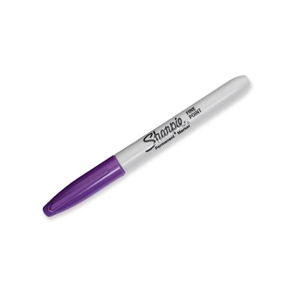 Imagem de Marcador permanente SHARPIE Fine Point Purple (pacote com 12)