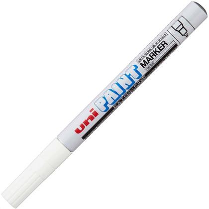 Imagem de Marcador Permanente Uni Paint Uni-Ball Branco Extra Fino PX-203