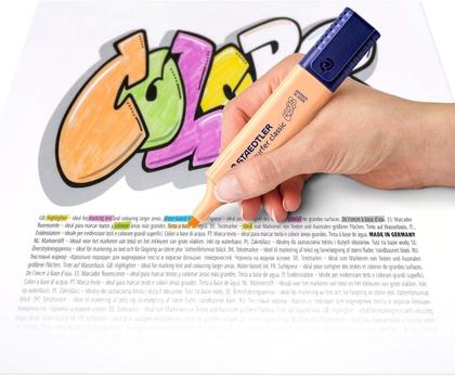 Imagem de Marcador staedtler textsurfer 6 cores est