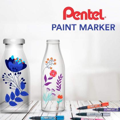 Imagem de Marcador VIOLETA Pentel Permanente Paint Marker - MMP20-VO