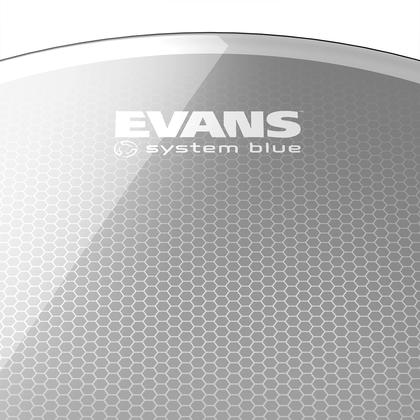 Imagem de Marching Tenor Drum Head Evans System Blue SST de 6 polegadas