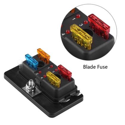 Imagem de Marine Blade Box KIMISS de 4 vias com luz de advertência LED para barco