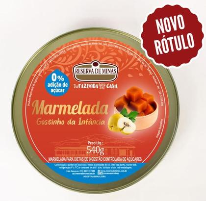 Imagem de Marmelada Zero Açucar Diet Na Lata Reserva De Minas 540g