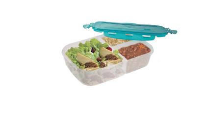 Imagem de Marmita 1 Litro Com Tampa Hermética em Plástico ( 45090 )