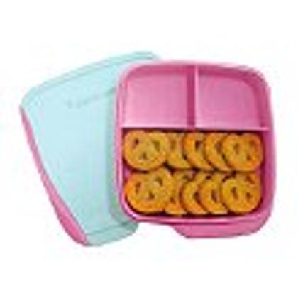 Imagem de Marmita basic line com divisórias 500 ml da tupperware 