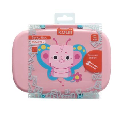 Imagem de Marmita Bento Box Infantil Kouii Filhotiis Borboleta Pipa