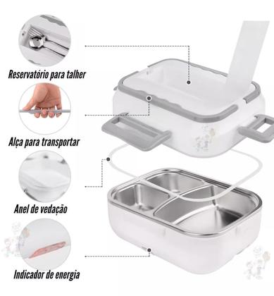 Imagem de Marmita Elétrica Portátil Automática ( Electric Lunch Box)