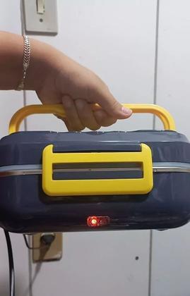 Imagem de Marmita Elétrica Térmica 40w 3 Pratos esquenta no Carro E Tomada 110v 220v - Enviamos no mesmo dia